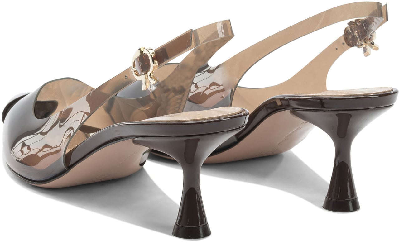 Gianvito Rossi "Diana" 85mm pumps Bruin