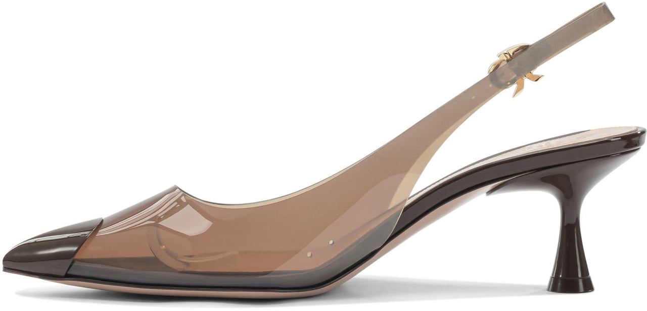 Gianvito Rossi "Diana" 85mm pumps Bruin