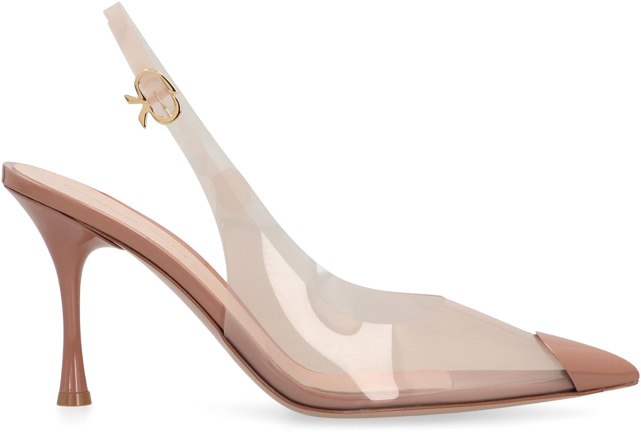 Gianvito Rossi Slingback Diana 85 Roze