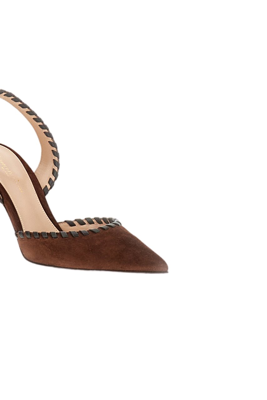Gianvito Rossi Zaira Slingback Bruin