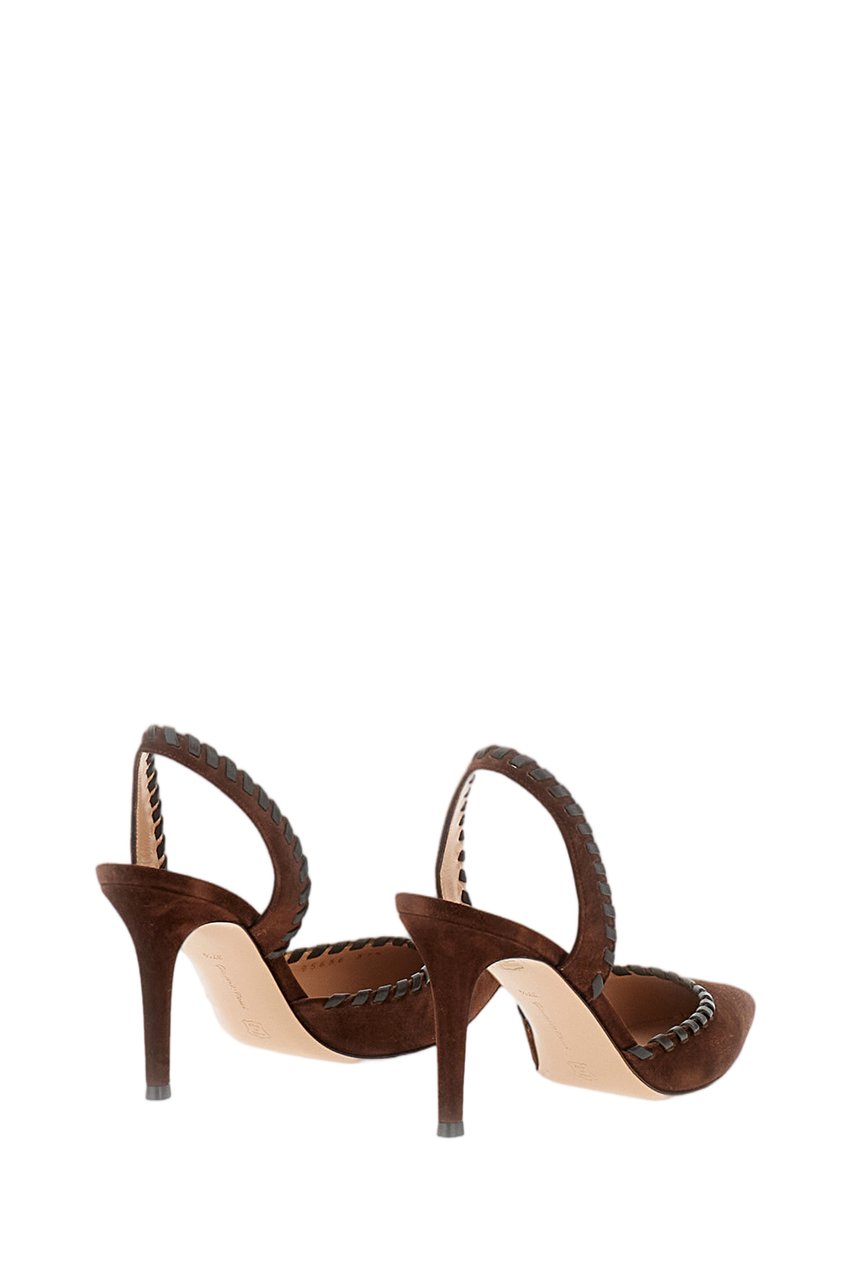 Gianvito Rossi Zaira Slingback Bruin