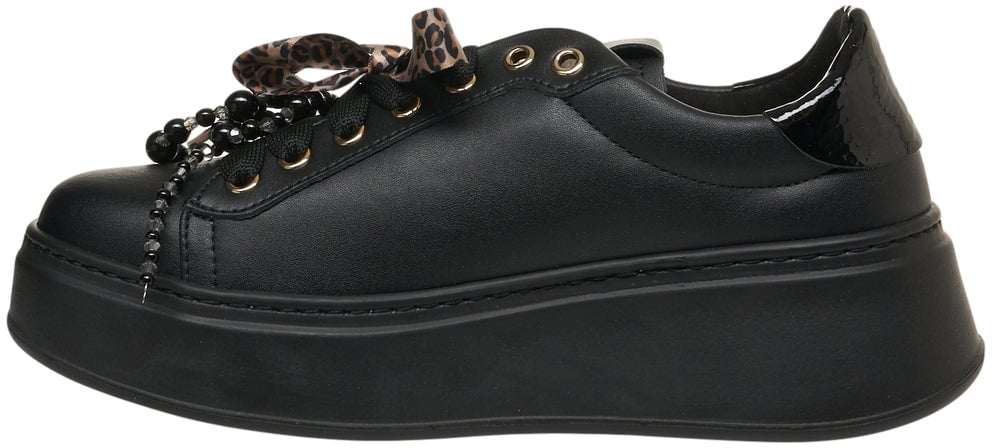 Gio+ Sneakers 'PIA434A' Zwart
