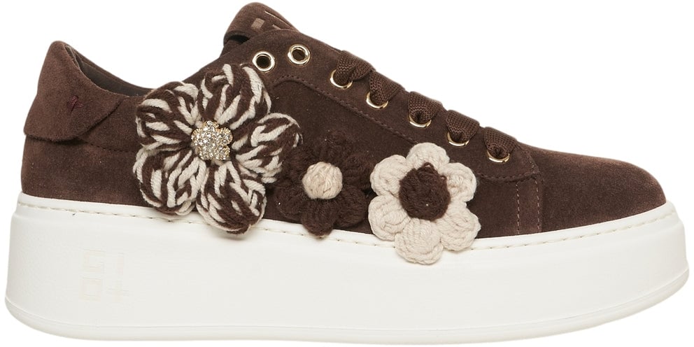 Gio+ Suede sneakers 'PIA446A' Bruin