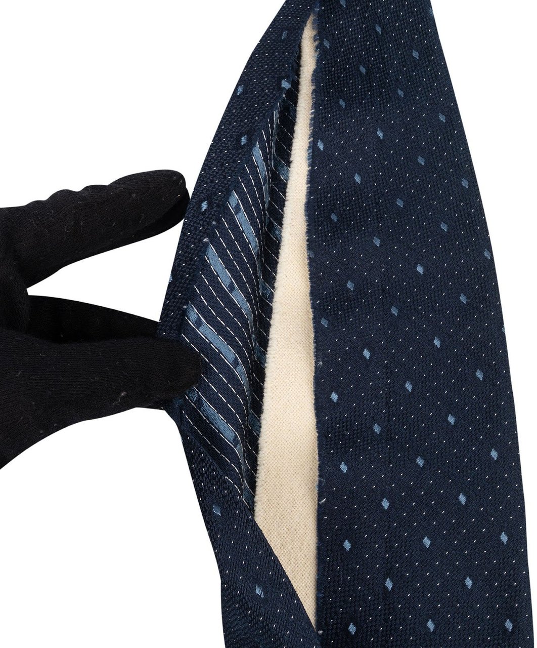 Giorgio Armani Armani Collezioni Bue Silk Tie Krawatte Navy