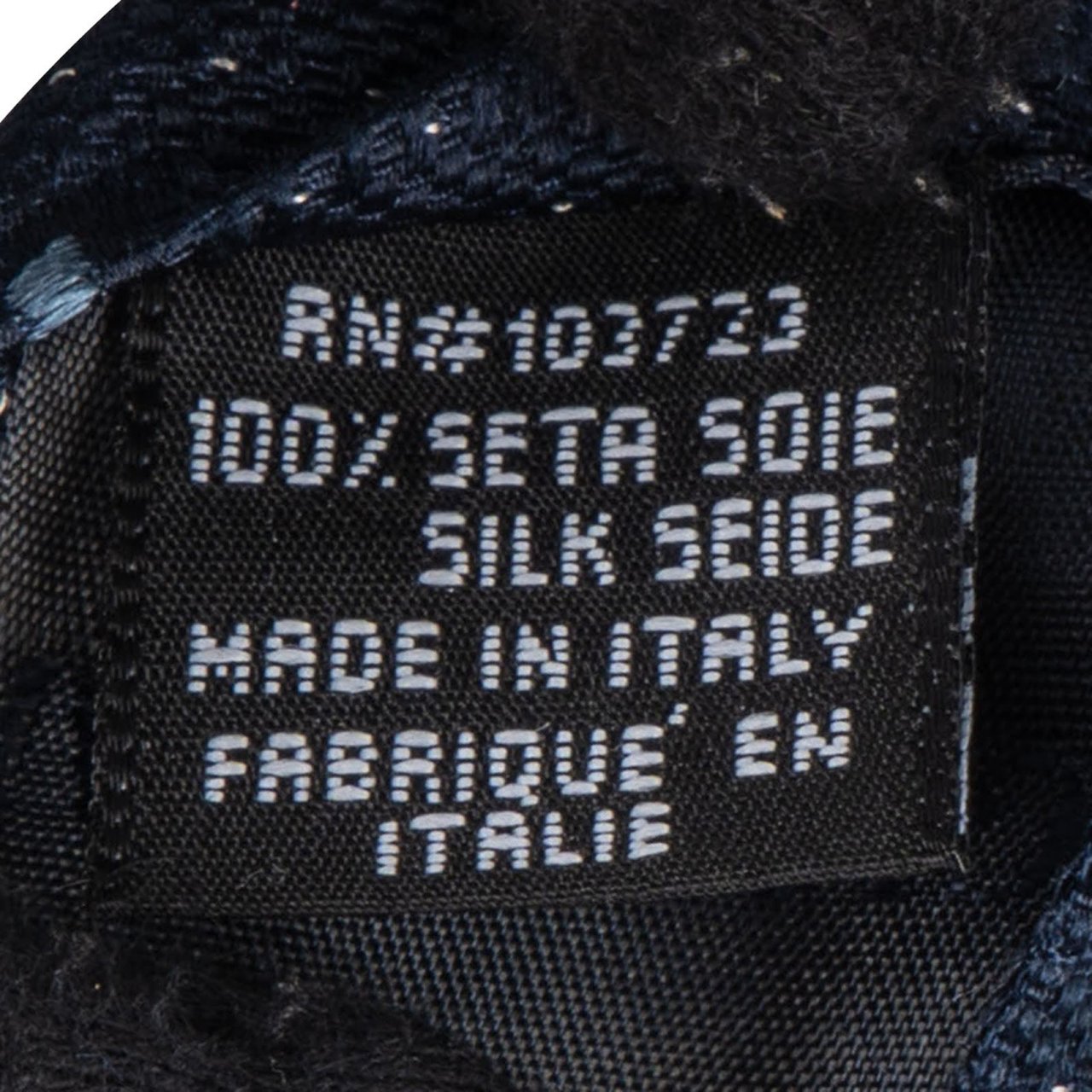 Giorgio Armani Armani Collezioni Bue Silk Tie Krawatte Navy