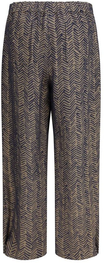 Giorgio Armani Brown Viscose Casual Pants Bruin