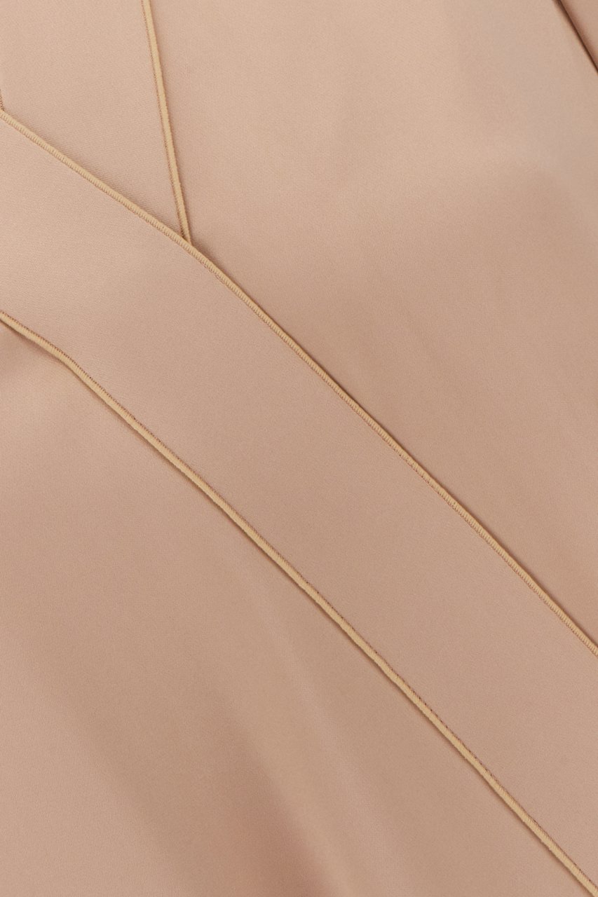 Giorgio Armani Giorgio Armani Antiqued pink silk blouse Roze