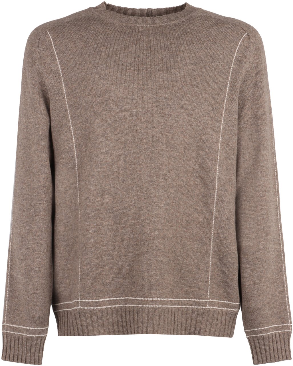 Giorgio Armani Wool and cashmere sweater Beige