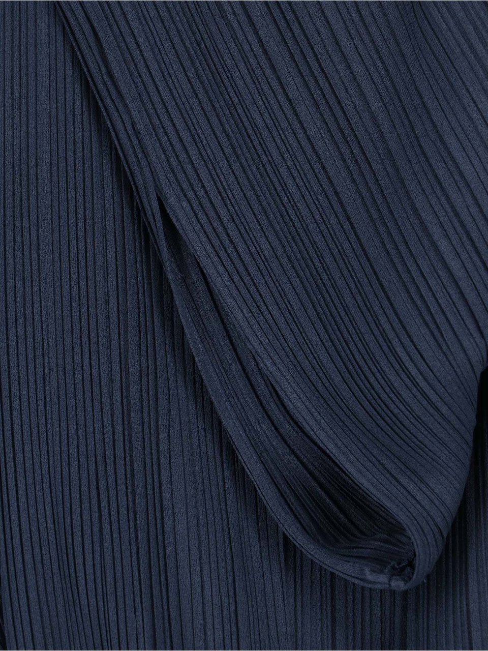 Giorgio Armani Tailored High-Waist Trousers with Straight Leg Design Blauw