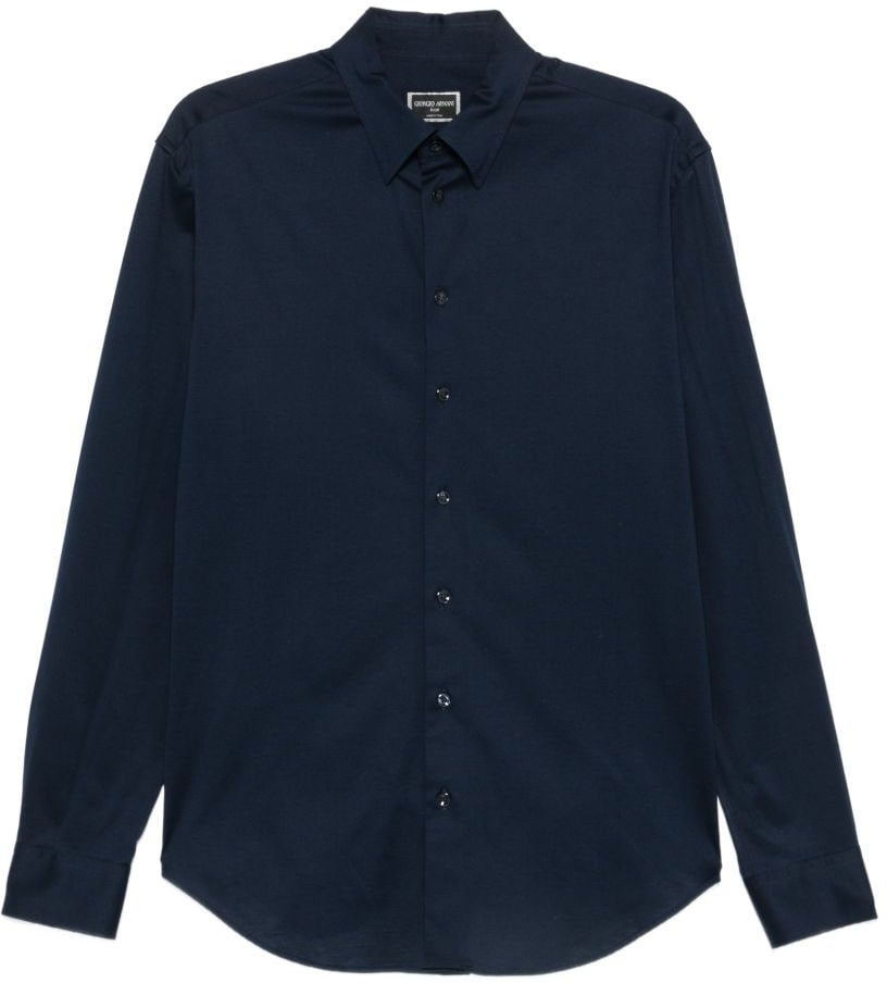 Giorgio Armani Shirts Navy Navy