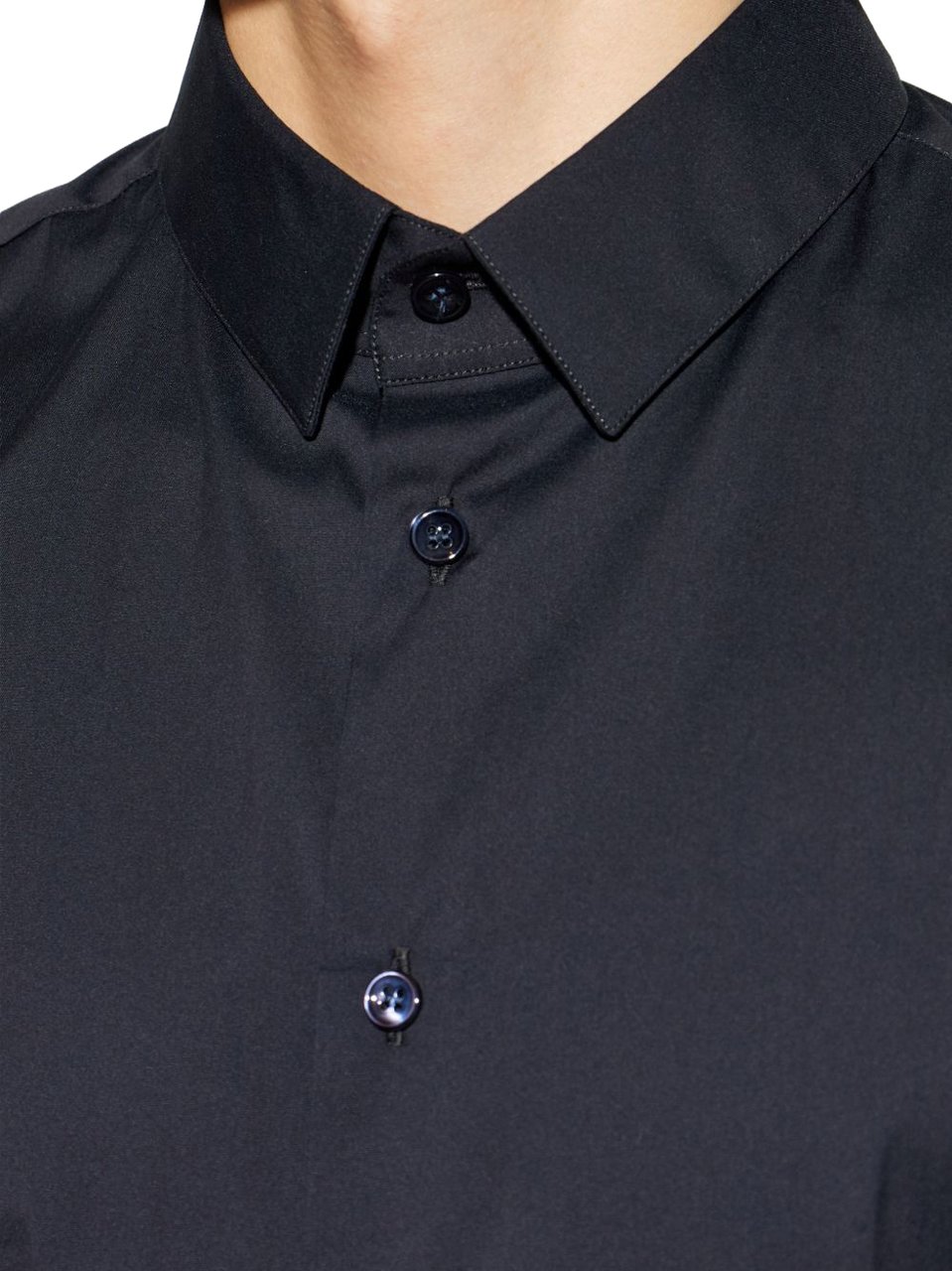 Giorgio Armani Shirts Navy Navy