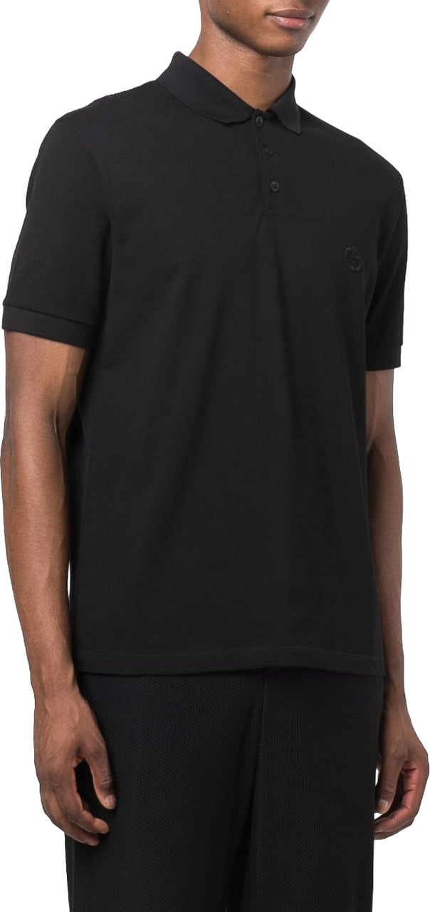 Giorgio Armani T-Shirts And Polos Black Zwart