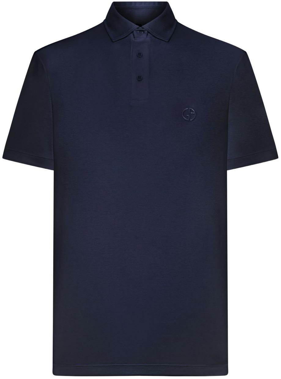 Giorgio Armani T-Shirts And Polos Navy Navy