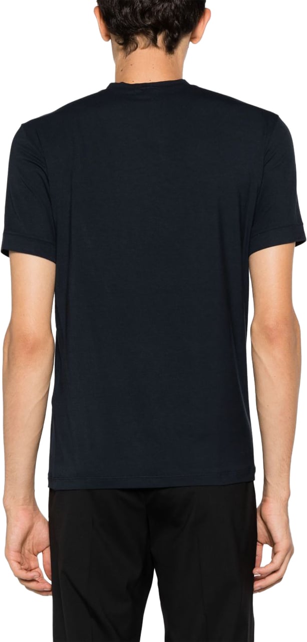 Giorgio Armani T-Shirts And Polos Navy Navy