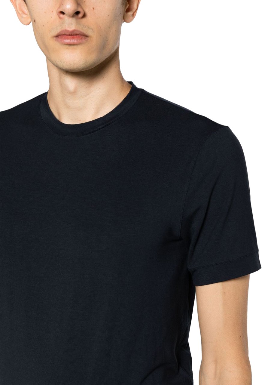 Giorgio Armani T-Shirts And Polos Navy Navy