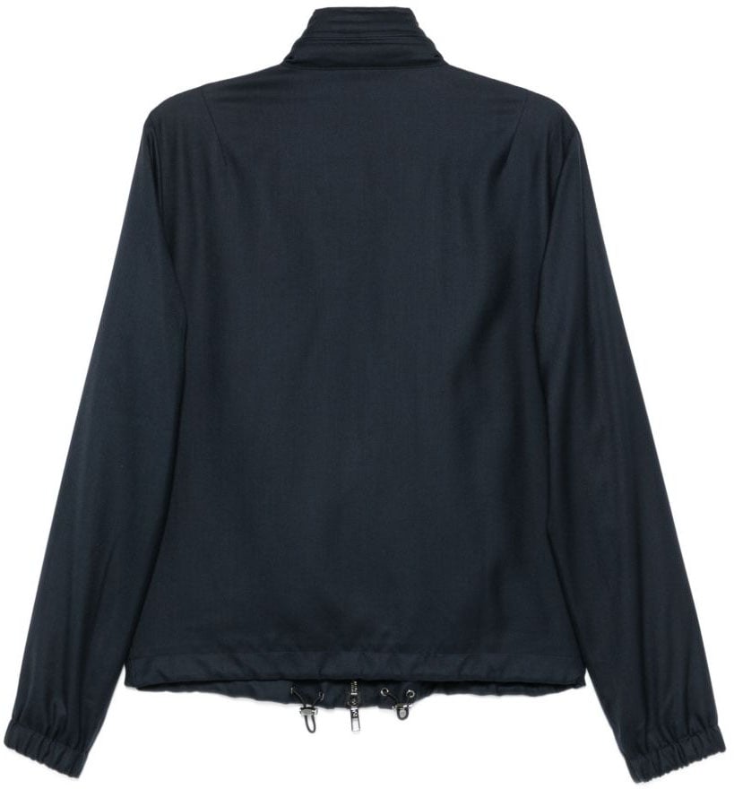 Giorgio Armani Coats Blu Blauw