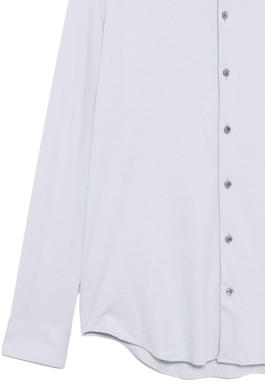 Giorgio Armani Shirts Grey Grijs