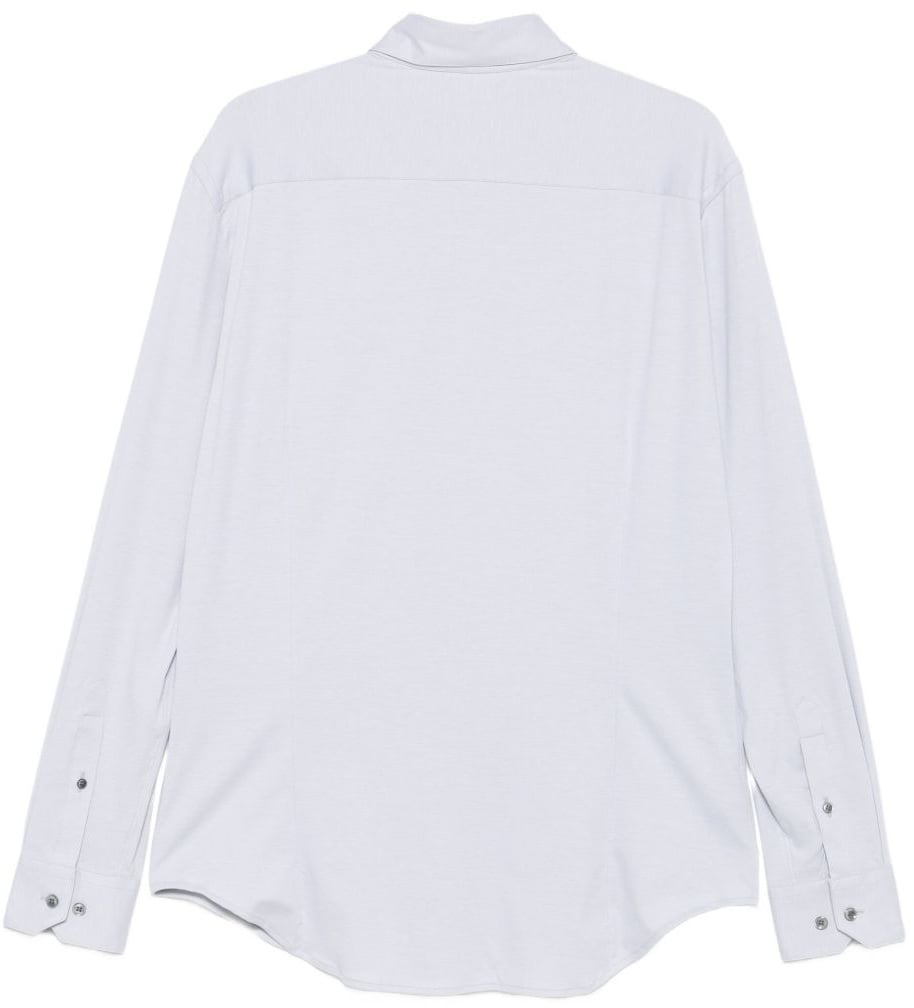 Giorgio Armani Shirts Grey Grijs
