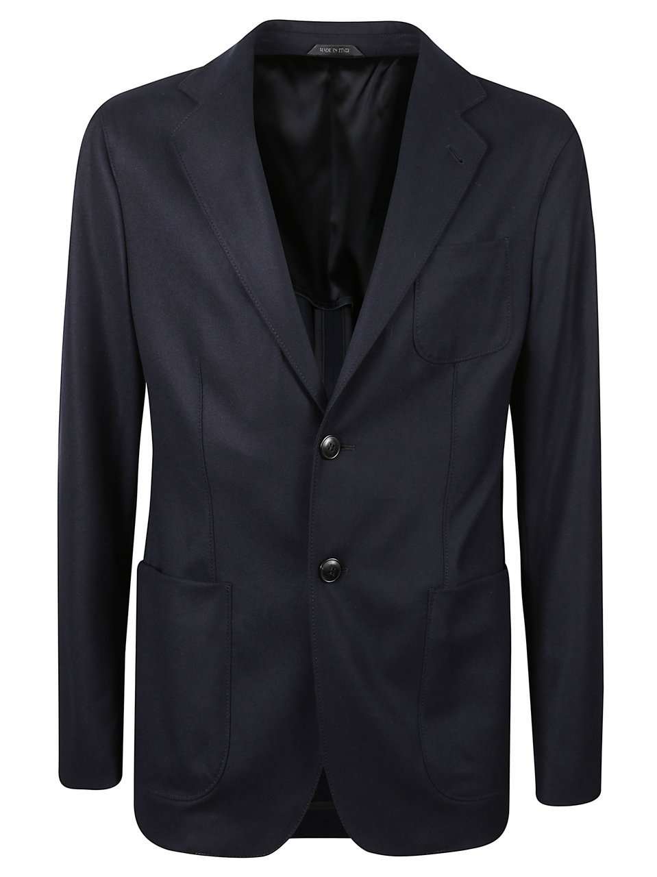 Giorgio Armani Tailored Two-Button Blazer Zwart