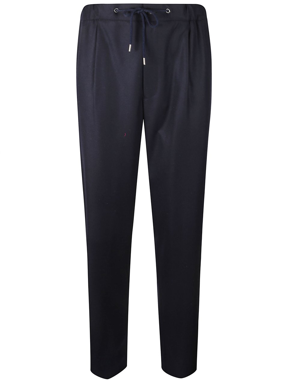 Giorgio Armani Tailored Trousers With Adjustable Drawstring And Four Pockets Zwart