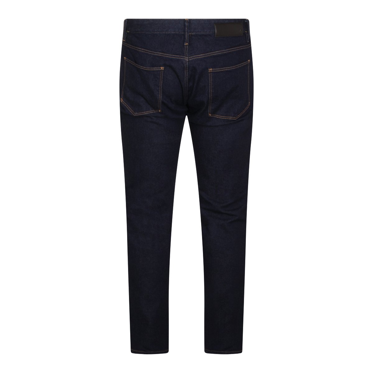Giorgio Armani Slim-Fit Dark Blue Denim Jeans Zwart