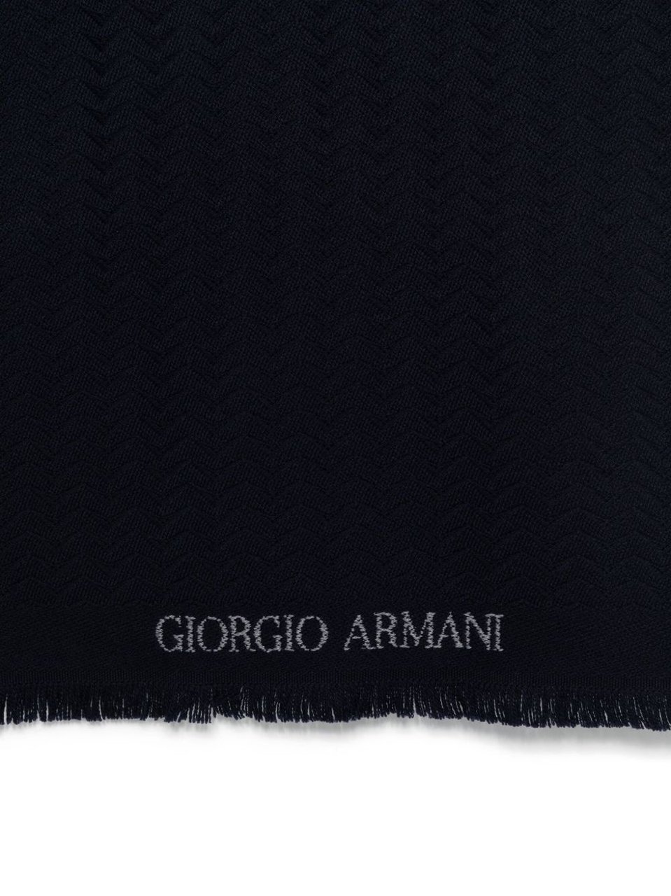 Giorgio Armani Scarfs Black Zwart