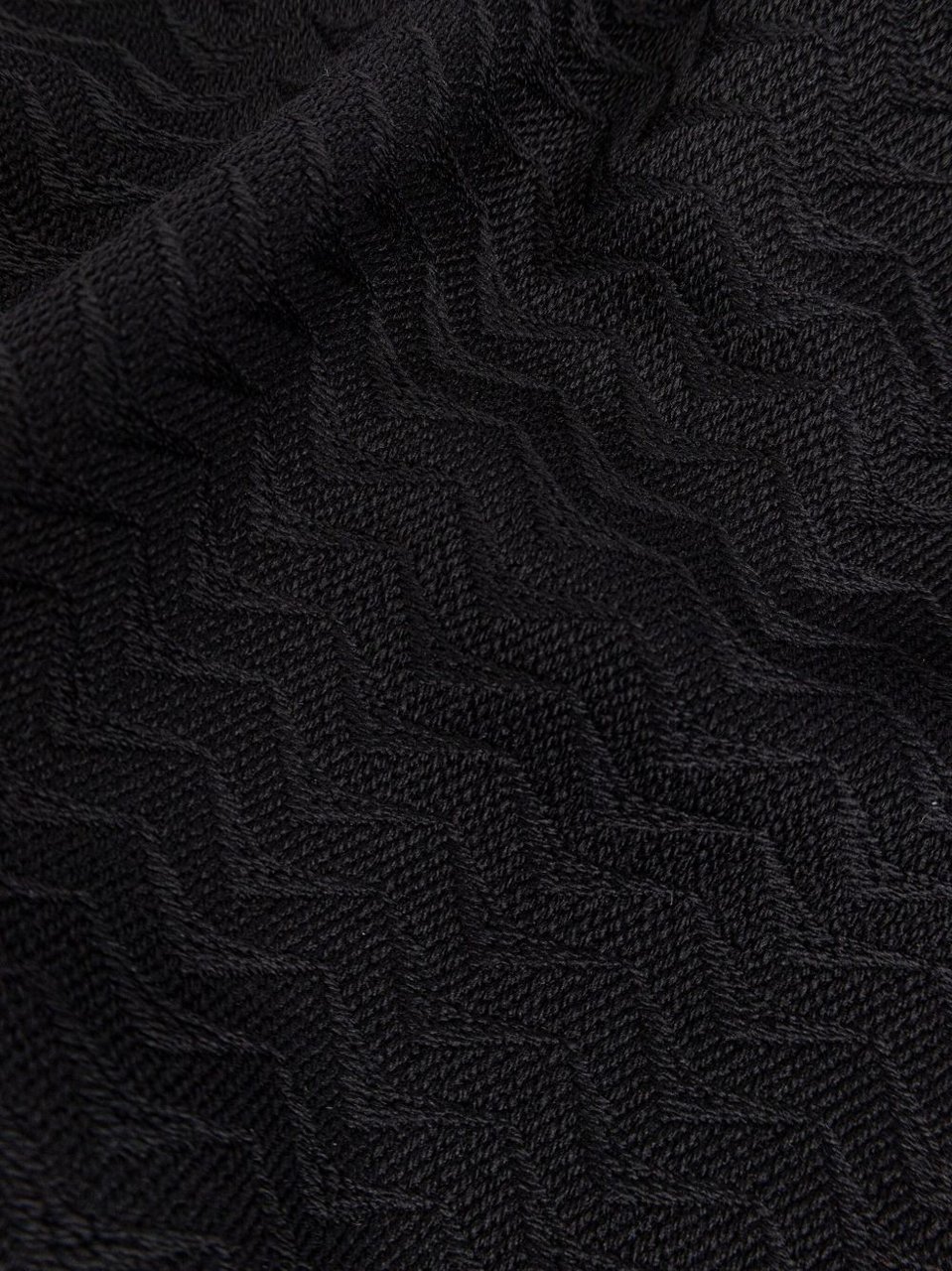 Giorgio Armani Scarfs Black Zwart