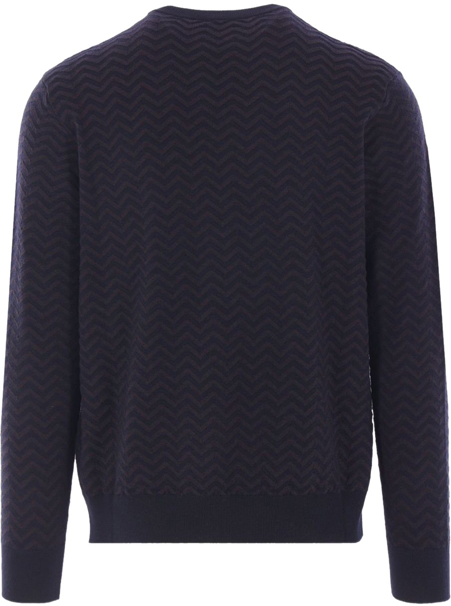 Giorgio Armani Sweaters Blue Blauw