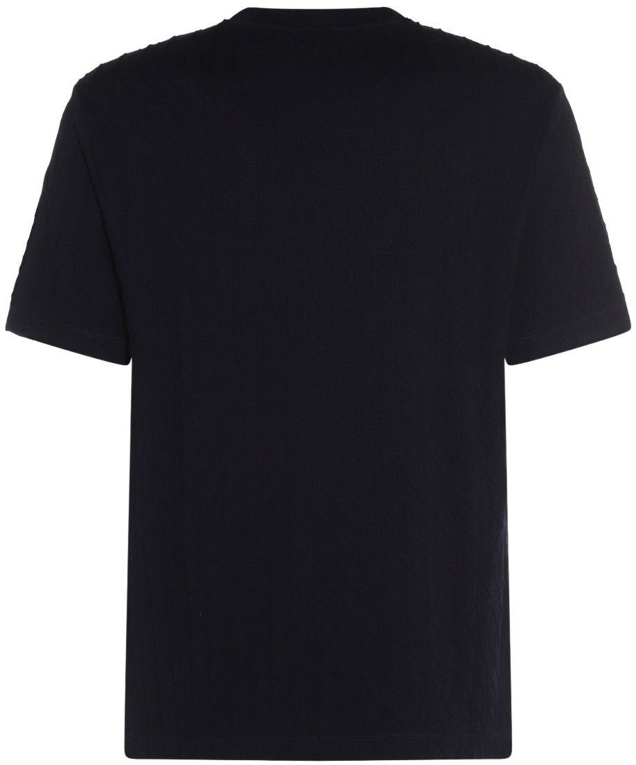 Giorgio Armani T-Shirts And Polos Blue Blauw