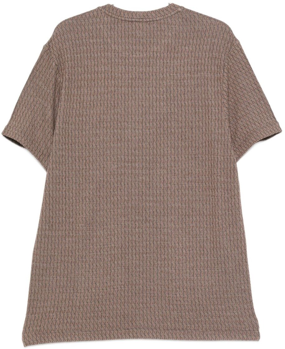 Giorgio Armani T-Shirts And Polos Brown Bruin