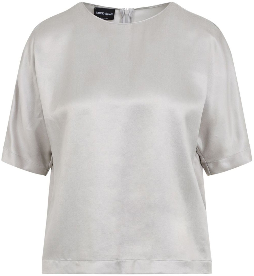 Giorgio Armani Shirts Grey Grijs
