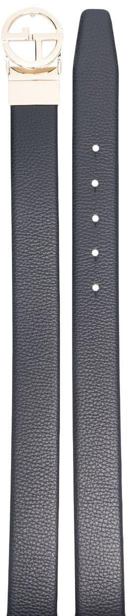 Giorgio Armani Belts Navy Zwart