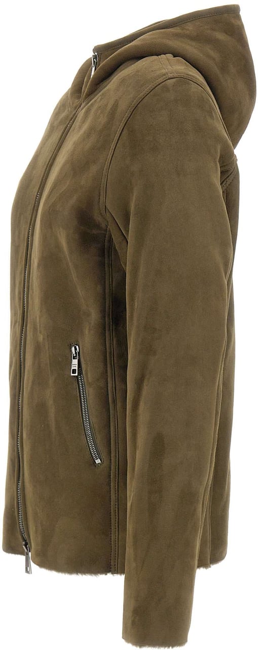 Giorgio Brato Jackets Green Donkergroen