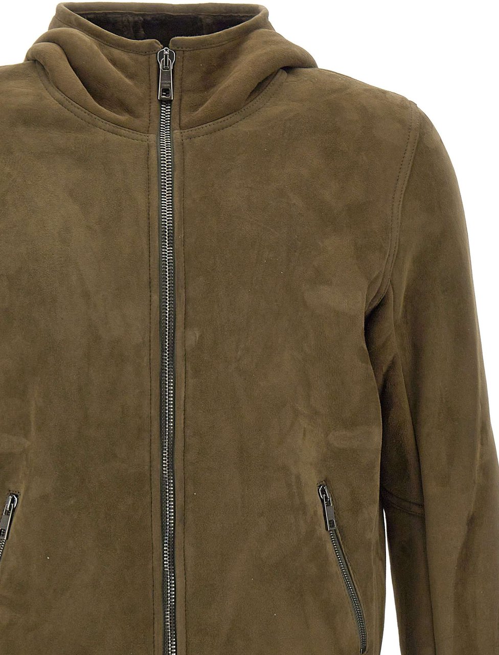 Giorgio Brato Jackets Green Donkergroen