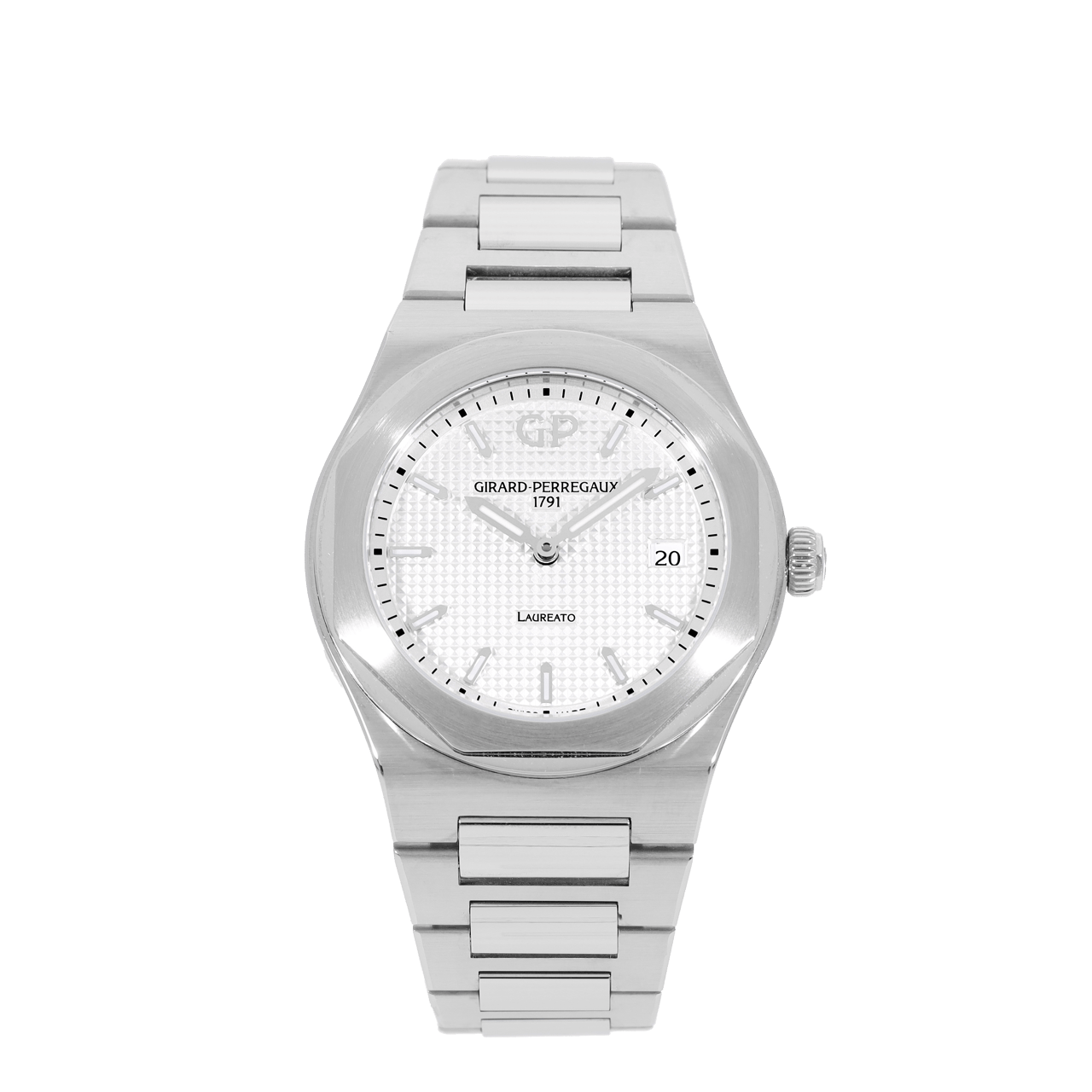 Girard Perregaux Laureato Zilver