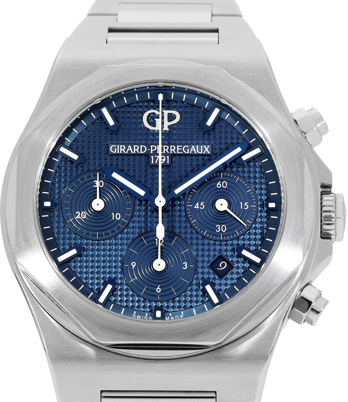 Girard Perregaux Laureato Blauw