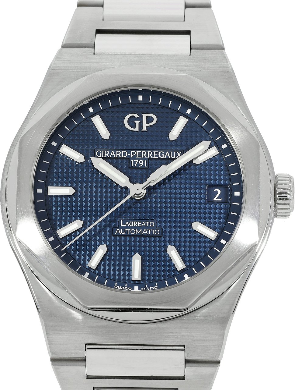 Girard Perregaux Laureato Blauw