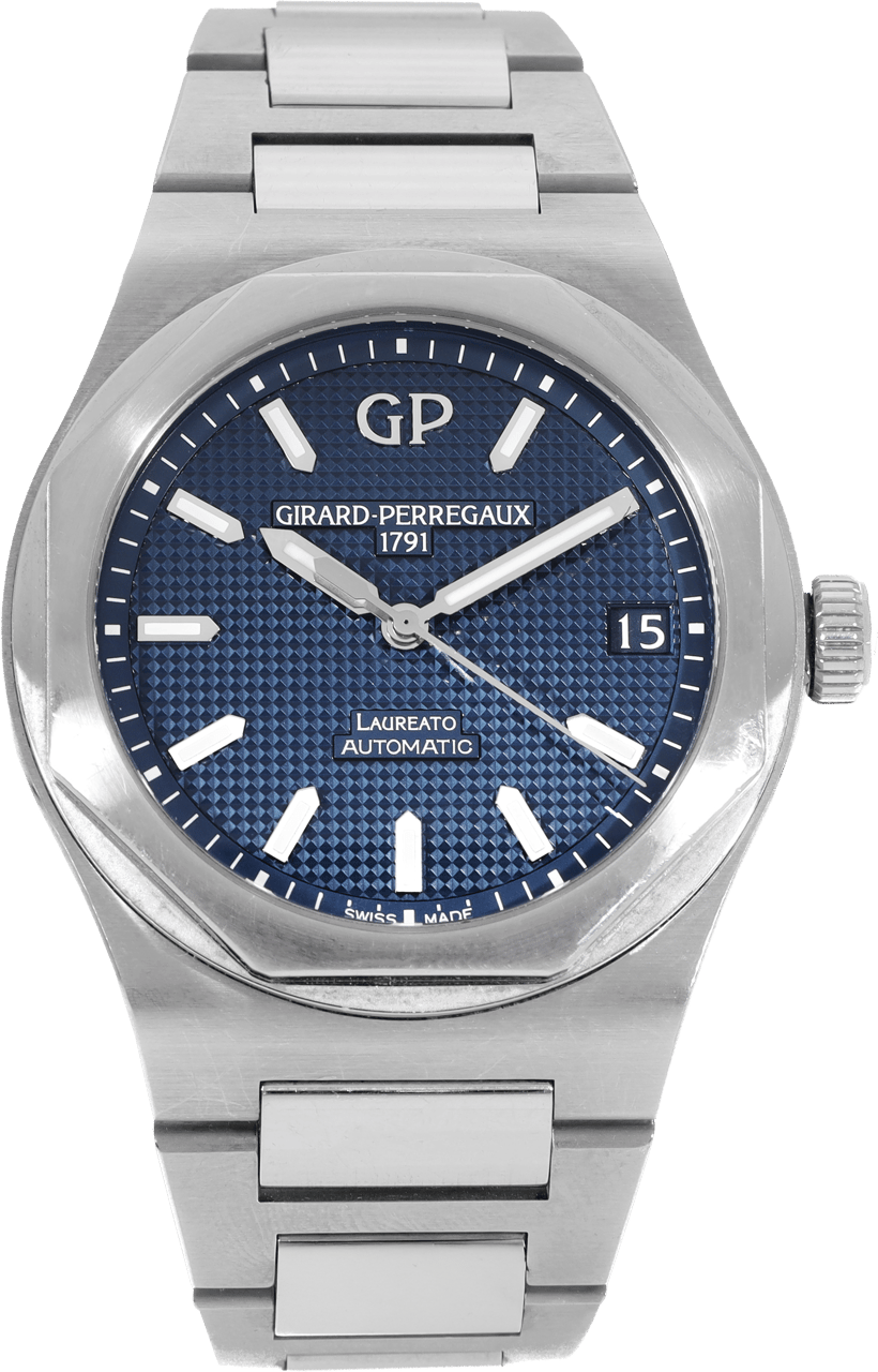 Girard Perregaux Laureato Blauw