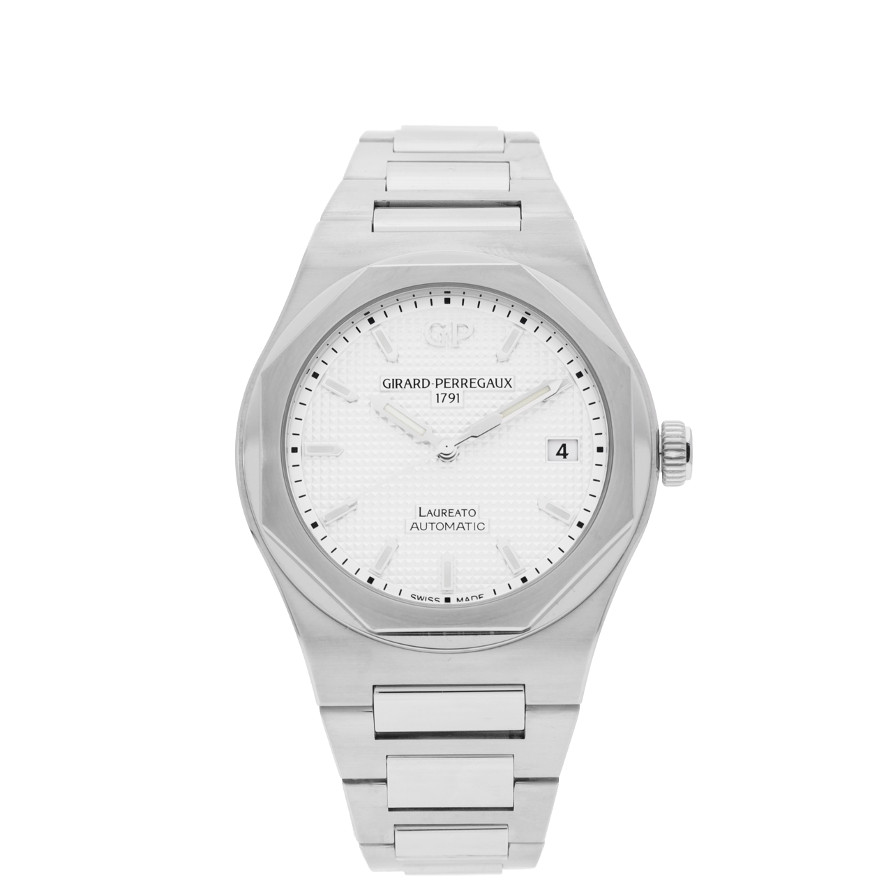 Girard Perregaux Laureato Zilver