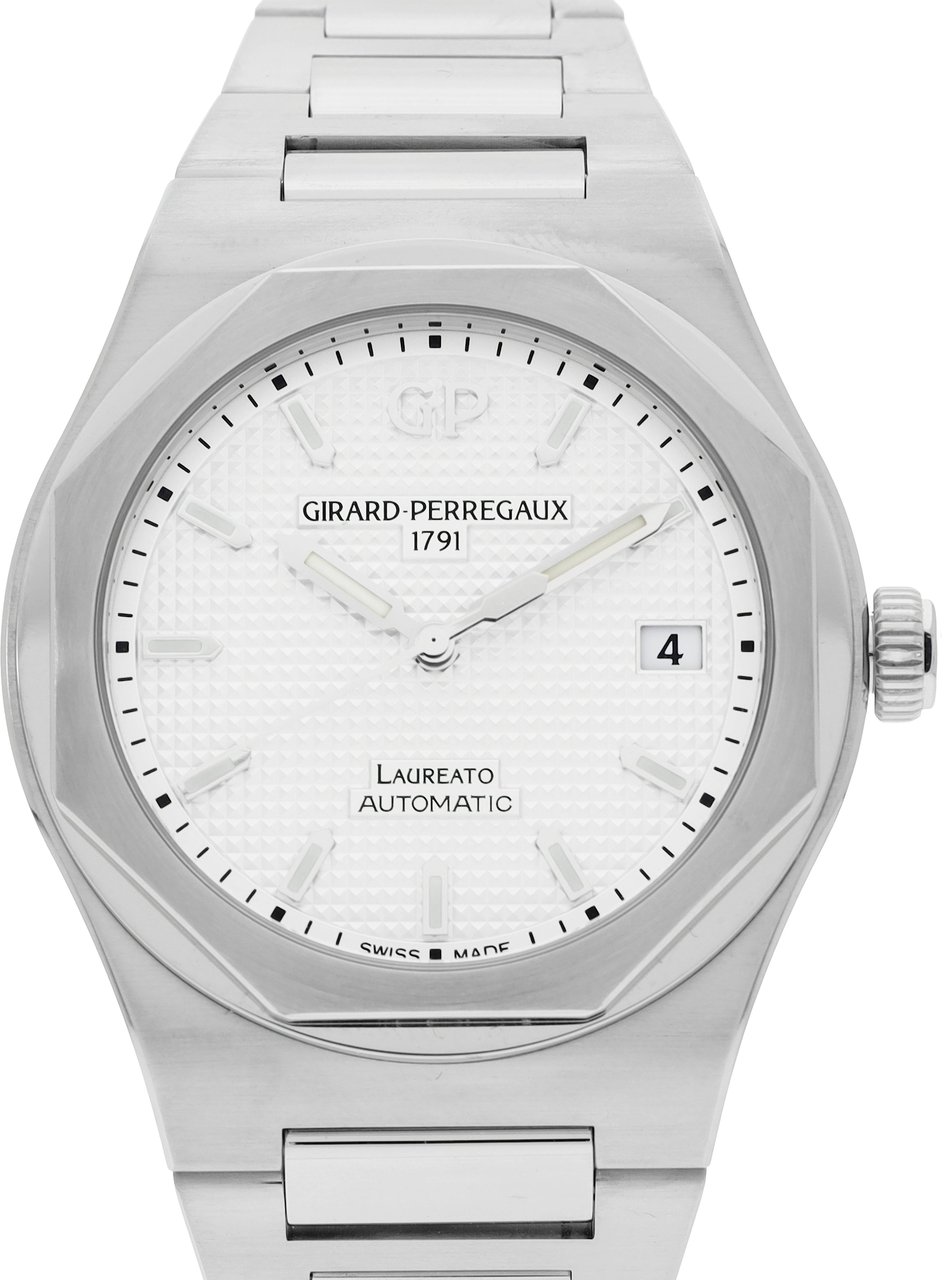Girard Perregaux Laureato Zilver