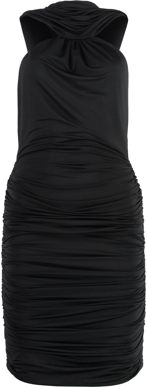 Giuseppe Di Morabito Draped dress Zwart