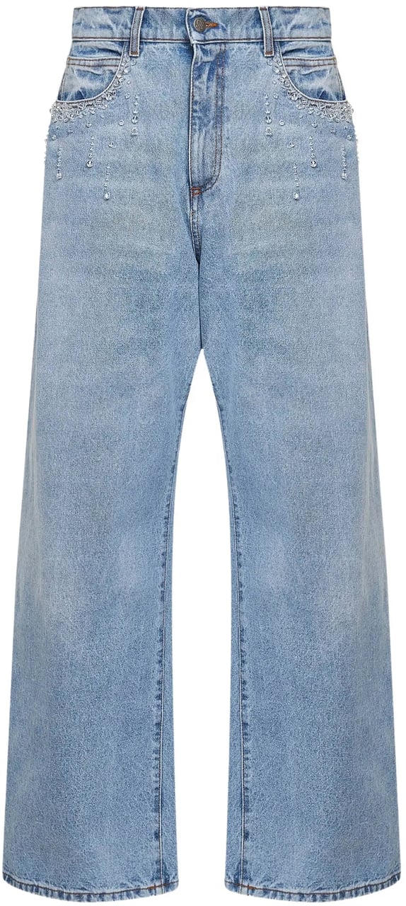 Giuseppe Di Morabito Jeans Light Blue Blauw