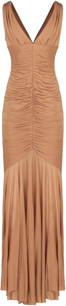 Giuseppe Di Morabito Draped dress Beige