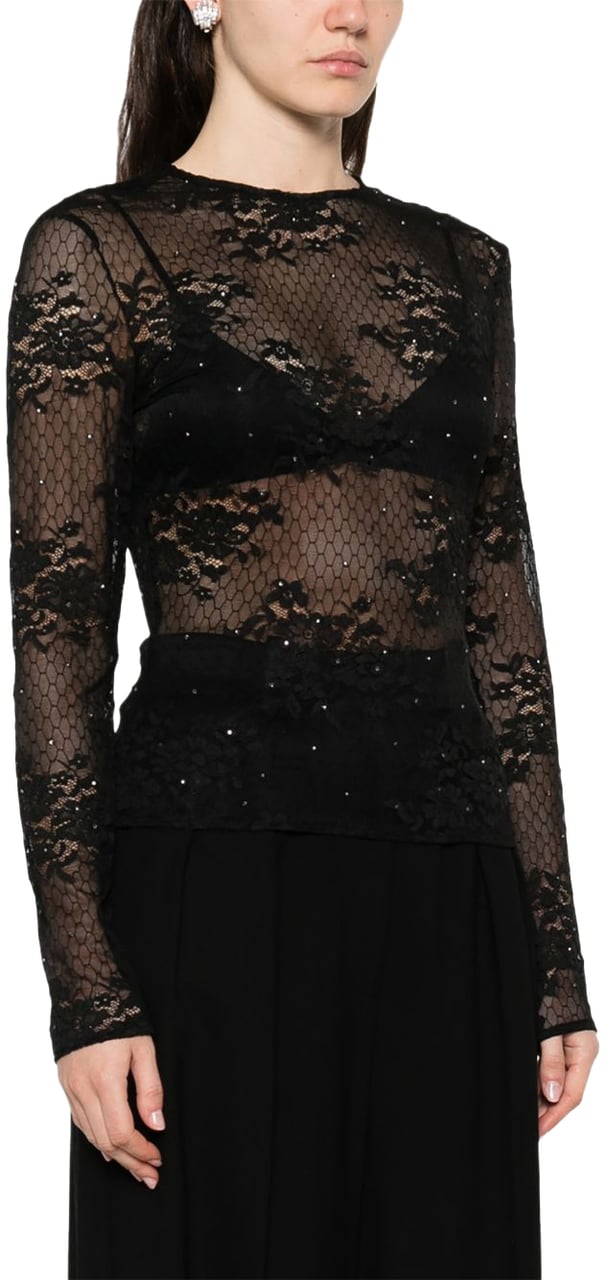 Giuseppe Di Morabito Top Black Zwart