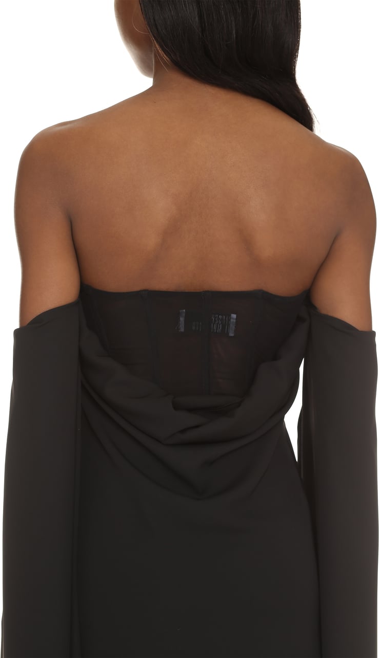 Giuseppe Di Morabito Jersey mini dress Zwart