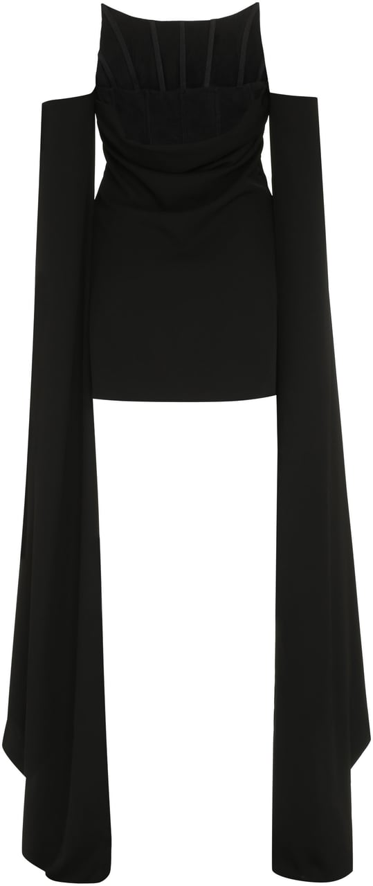 Giuseppe Di Morabito Jersey mini dress Zwart