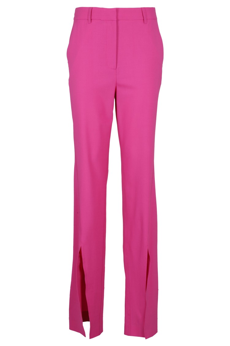 Giuseppe Di Morabito Fuchsia Double Twisted Canvas Pants Roze