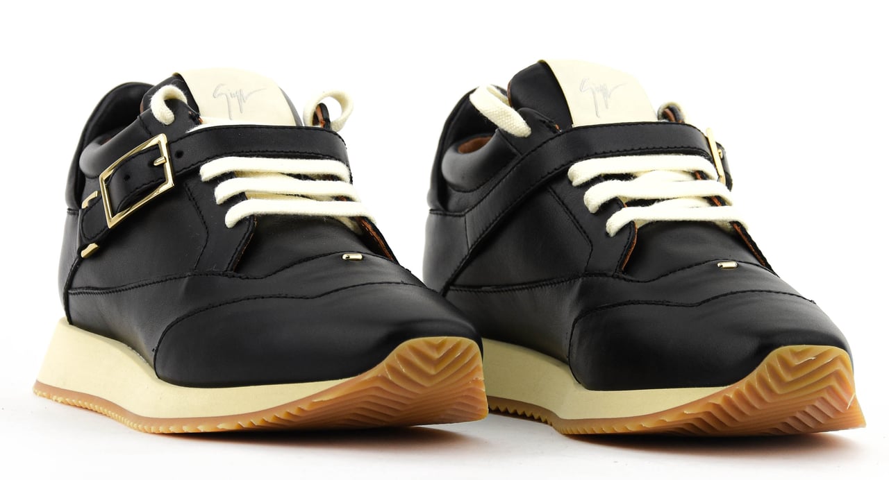 Giuseppe Zanotti Sophisticated Sneaker Black Zwart