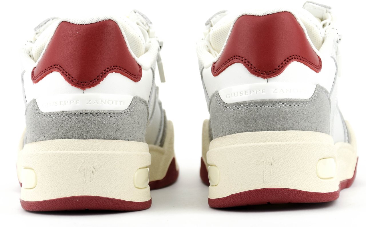 Giuseppe Zanotti Ghost Sneaker White Red Wit