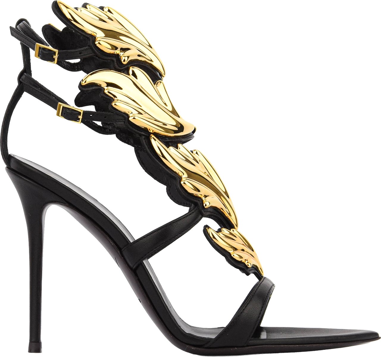 Giuseppe Zanotti New Cruel Black/gold Zwart